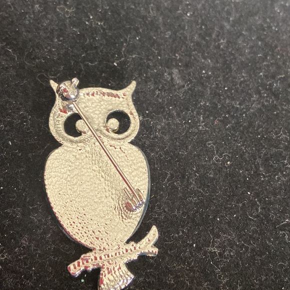 Japan Owl brooch pin - Picture 4 of 6